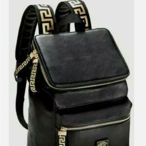 GENUINE VERSACE PARFUM
BLACK BACKPACK
RUCKSACK FAUX LEATHER